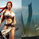 Nariko (Heavenly Sword) redesign by Angela R. Sasser "Nariko's determination and attitude was undermined by her sexualized and impractical design in Heavenly Sword. I've updated her look to reflect the warrior within. You can read more about the design and painting process of this image here."